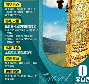 青岛到西藏旅游报价多少-纳木措+日喀则+林芝+雅鲁藏布大峡谷环飞8日游J