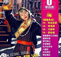 【独立成团，带全陪】西藏旅游线路推荐-巴松错、拉萨、林芝、布达拉宫双飞双卧11天J